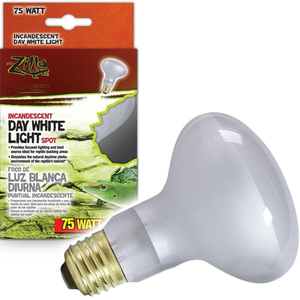 Zilla Incandescent Day White Light Spot Bulb 75W - Pet Totality