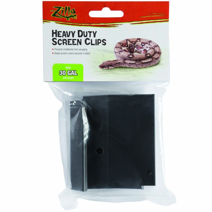 Zilla Large Screen Cover Metal Clips, 30G+