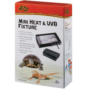 Zilla Mini Heat/Uvb Fixture G9 - Pet Totality