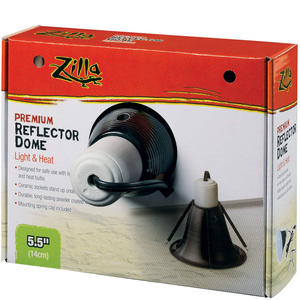 Zilla Premium Reflector Dome Light And Heat 5.5In - Pet Totality