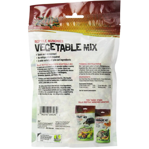 Zilla Reptile Munchies Vegetable Mix 4Oz - Pet Totality