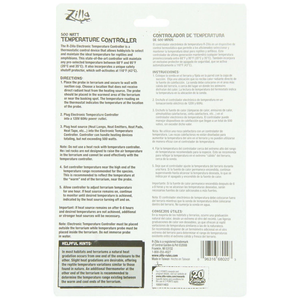 Zilla Temperature Controller 500W - Pet Totality