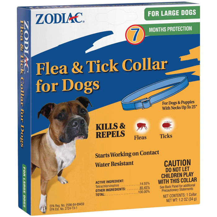 Zodiac Flea & Tick Collar For Large Dogs