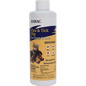 Zodiac Flea & Tick Dip Dog/Cat 8Oz - Pet Totality