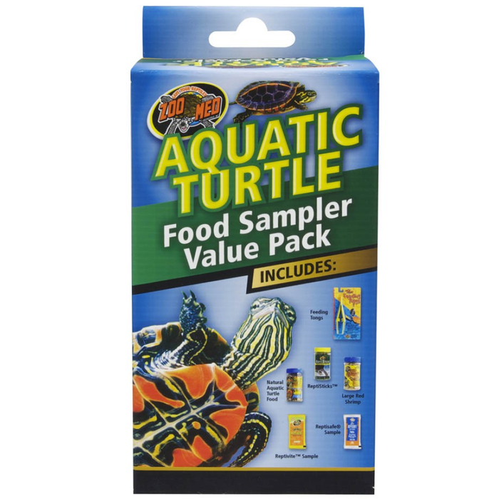 Zoo Med Aquatic Turtle Food Sampler Value Pack