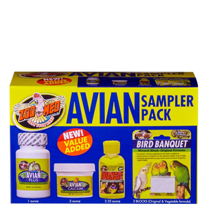 Zoo Med Avian Sampler Pack - Pet Totality