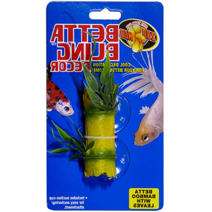 Zoo Med Betta Bling Bamboo With Leaves - Pet Totality