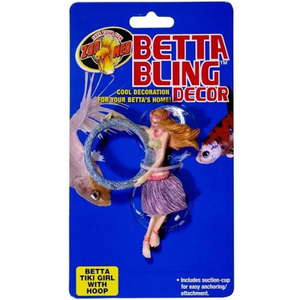 Zoo Med Betta Bling Tiki Girl With Hoop - Pet Totality