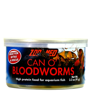 Zoo Med Can O' Bloodworms 3.2Oz - Pet Totality