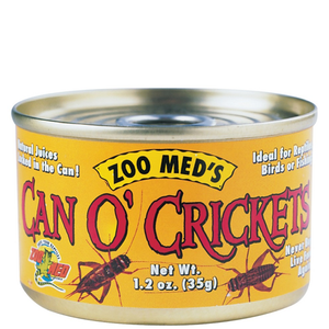 Zoo Med Can O' Crickets 1.2Oz - Pet Totality