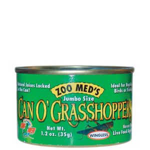 Zoo Med Can O' Grasshoppers 1.2Oz - Pet Totality