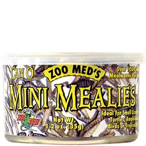 Zoo Med Can O' Mini Mealies 1.2Oz - Pet Totality