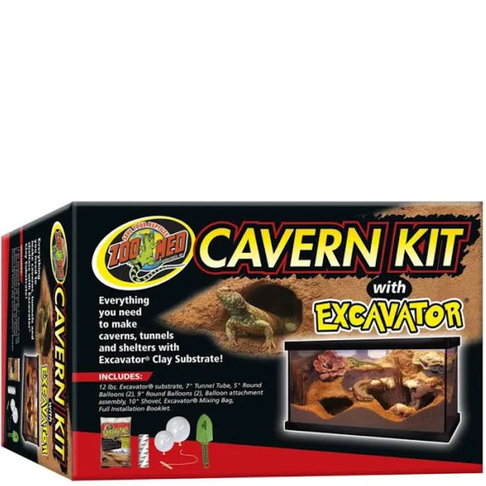 Zoo Med Cavern Kit With Excavator