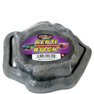 Zoo Med Combo Repti Rock Food / Water Dish Small - Pet Totality