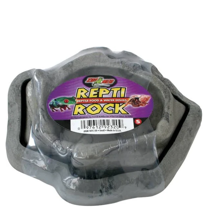 Zoo Med Combo Repti Rock Food / Water Dish Small