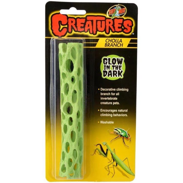 Zoo Med Creatures Cholla Branch Glow In The Dark