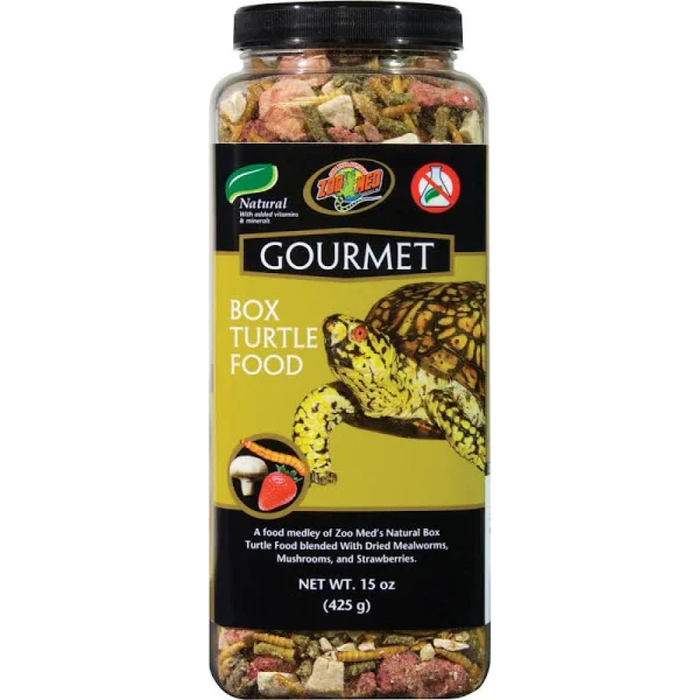 Zoo Med Gourmet Box Turtle Food 15Oz