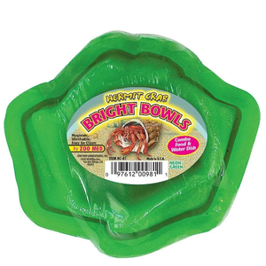 Zoo Med Hermit Crab Bright Bowls Green - Pet Totality