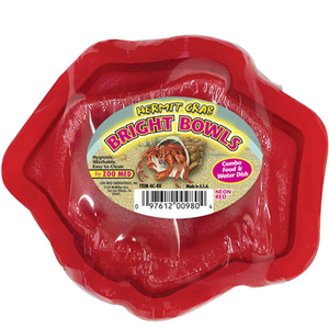 Zoo Med Hermit Crab Bright Bowls Red - Pet Totality