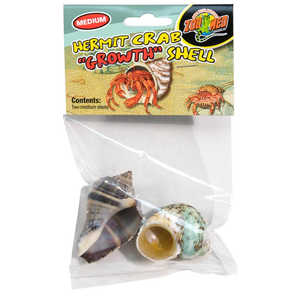 Zoo Med Hermit Crab Growth Shell Medium 2Pk - Pet Totality