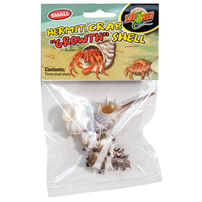 Zoo Med Hermit Crab Growth Shell Small 3Pk