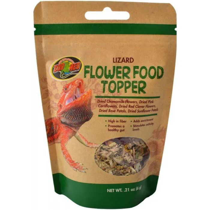 Zoo Med Lizard Flower Food Topper 0.21Oz