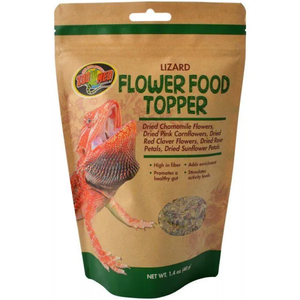 Zoo Med Lizard Flower Food Topper 1.4Oz - Pet Totality