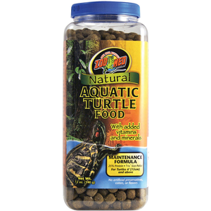 Zoo Med Natural Aquatic Turtle Food Maintenance Formula 12Oz - Pet Totality