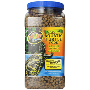 Zoo Med Natural Aquatic Turtle Food Maintenance Formula 45Oz - Pet Totality