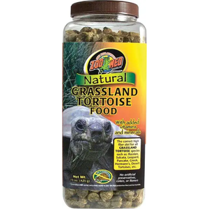 Zoo Med Natural Grassland Tortoise Food 15Oz - Pet Totality