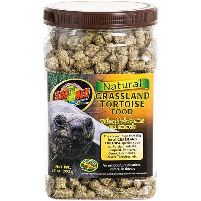 Zoo Med Natural Grassland Tortoise Food 35Oz