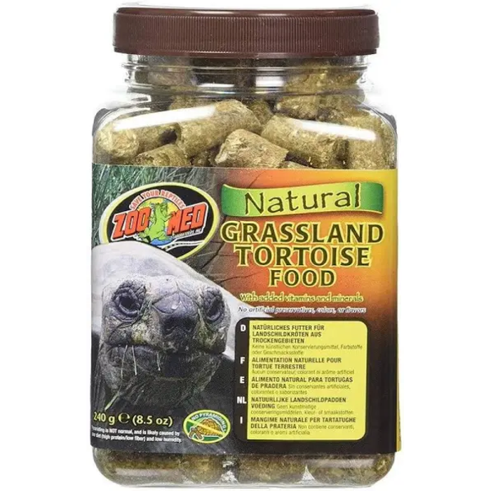 Zoo Med Natural Grassland Tortoise Food 8.5Oz