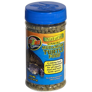 Zoo Med Natural Sinking Mud & Musk Turtle Food 2.15Oz - Pet Totality