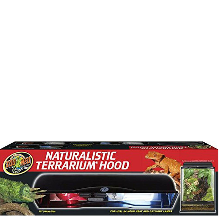 Zoo Med Naturalistic Terrarium Hood Double Socket 18In