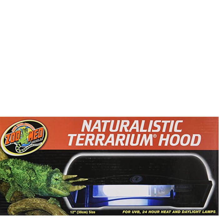 Zoo Med Naturalistic Terrarium Hood Single Socket 12In