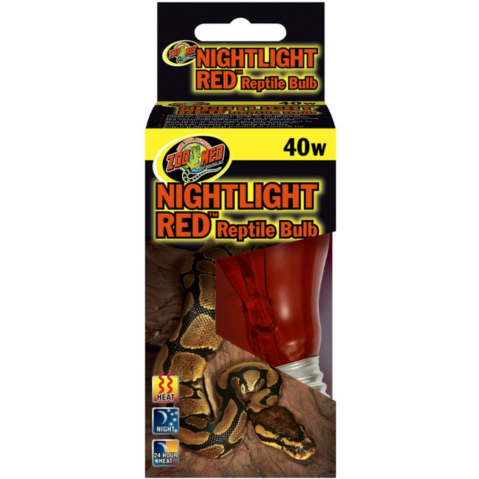 Zoo Med Nightlight Red Reptile Bulb 40W