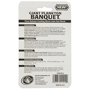 Zoo Med Plankton Banquet Block Giant - Pet Totality