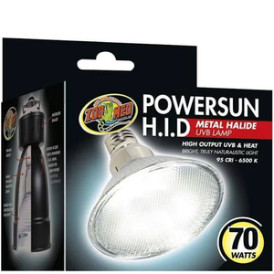 Zoo Med Powersun Metal Halide H.I.D Bulb 70Watt - Pet Totality