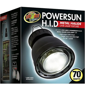 Zoo Med Powersun Metal Halide H.I.D. Lamp Fixture - Pet Totality