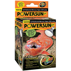 Zoo Med Powersun Uv Lamp 100W - Pet Totality