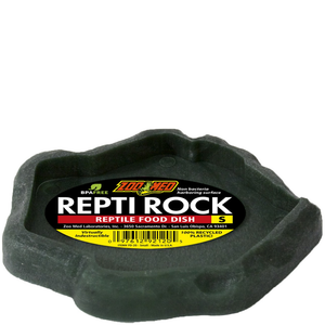 Zoo Med Repti Rock Food Dish Small - Pet Totality