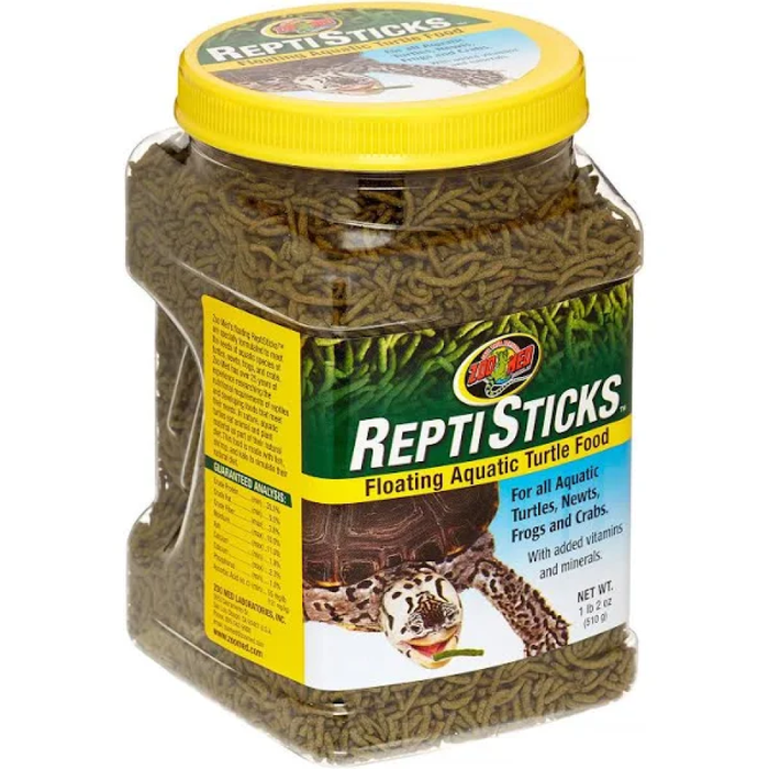 Zoo Med Repti Sticks Floating Aquatic Turtle Food 1.2Lb