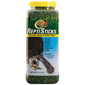 Zoo Med Repti Sticks Floating Aquatic Turtle Food 9Oz - Pet Totality