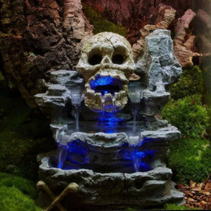 Zoo Med Reptirapids Led Skull Waterfall Medium - Pet Totality