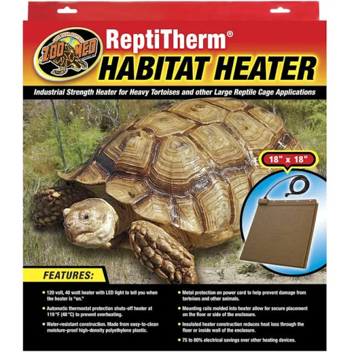 Zoo Med Reptitherm Habitat Heater 40 Watt