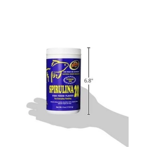 Zoo Med Spirulina 20 Flake Food 4Oz - Pet Totality