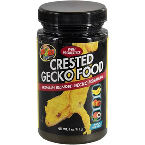 Zoo Med'S Crested Gecko Food Premium Blended Tropical Fruit 4Oz - Pet Totality