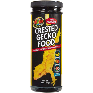 Zoo Med'S Crested Gecko Food Premium Blended Tropical Fruit 8Oz - Pet Totality