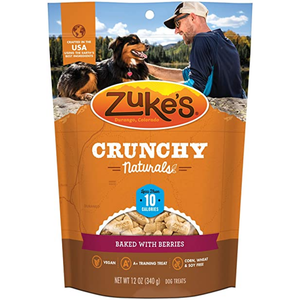 Zukes Dog Crunchy Natural Berry 12Oz - Pet Totality