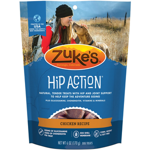 Zukes Dog Hip Action Chicken 6Oz - Pet Totality